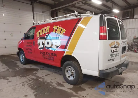 2015 Chevrolet Express 2500 Work Van from USA, damaged, VIN 1GCWGFCF4F1202500